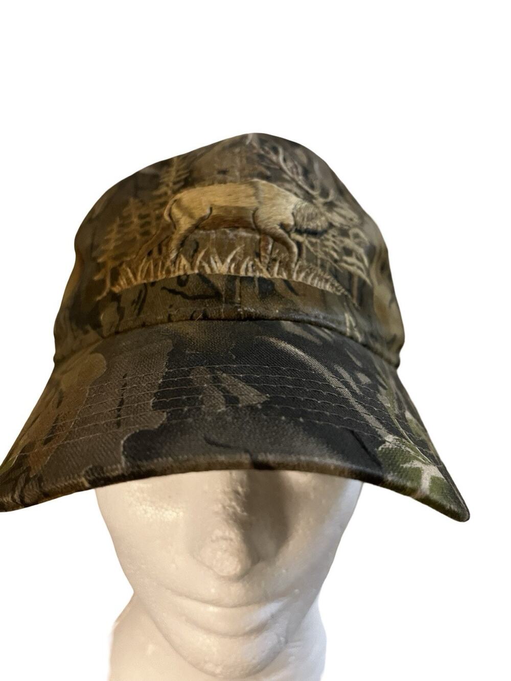Shasta Wear Yellowstone Hat Camo Baseball Cap Adjustable Strapback